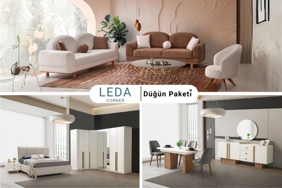 LEDA CORNER DÜĞÜN PAKETİ
