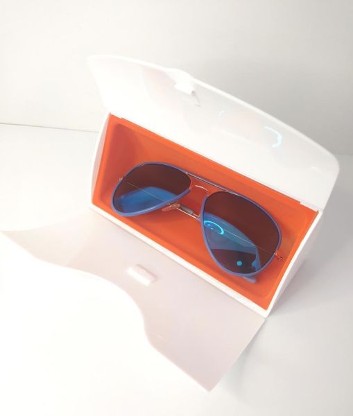 Gözlük Kabı Kutusu Katlanabilir Güneş ve Numaralı Gözlük Saklama Kutusu Gözlük Çantası