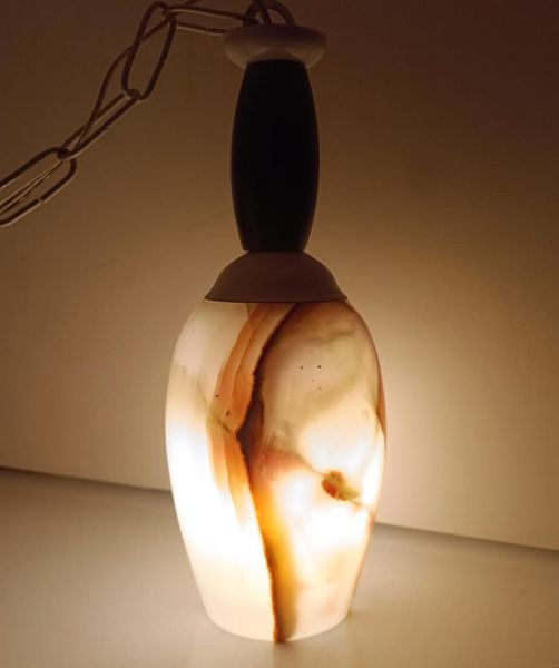 Lamba Oniks Taşı Avize Gece Lambası Sarkıt Işık Ev Aydınlatma Dekorasyon