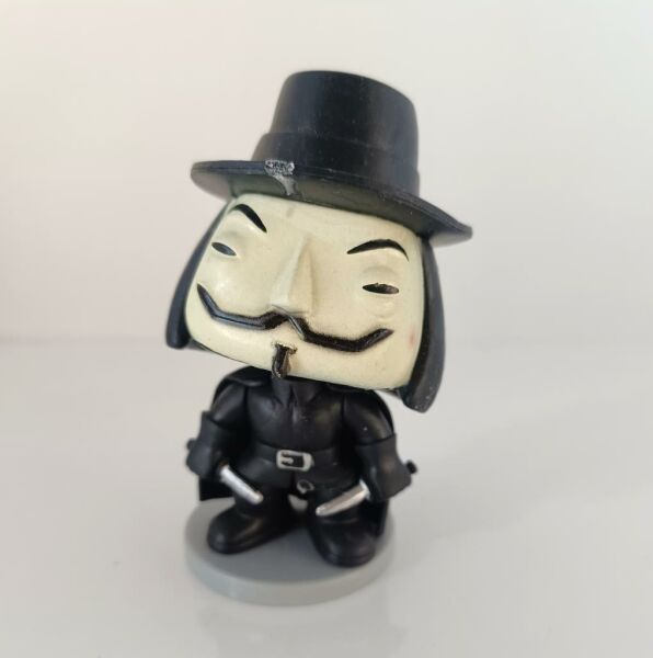 Anime Film V For Vendetta 12 cm Karakter Figür Oyuncak Biblo