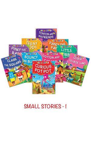 Mini Masallar 1 Set - Small Stories 1 (İngilizce - 10 Kitap)