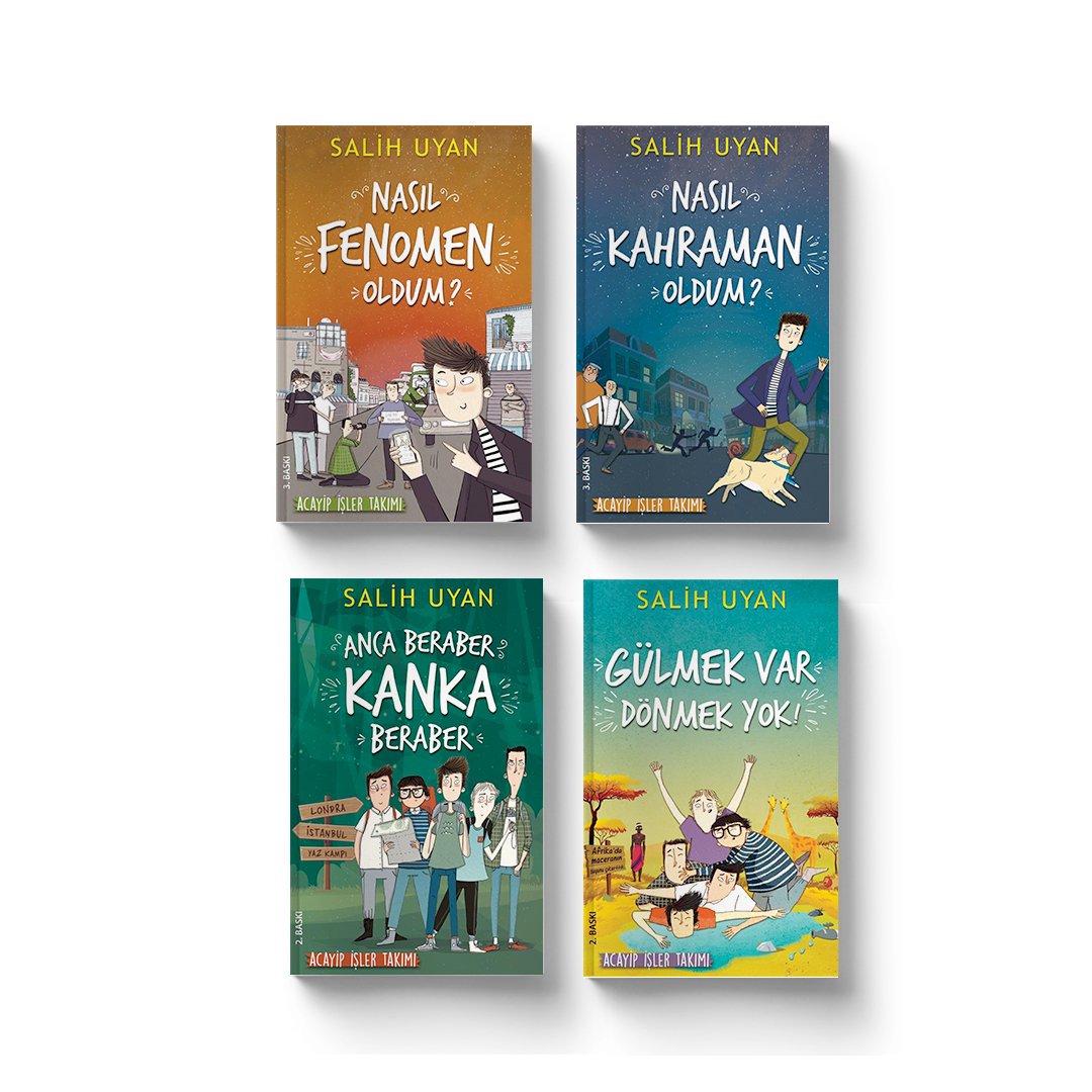 Acayip İşler Takımı Seti (4 Kitap)