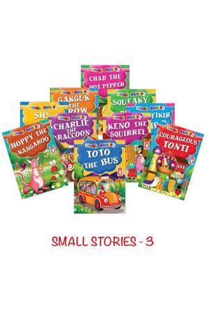 Mini Masallar 3 Set - Small Stories 3 (İngilizce - 10 Kitap)