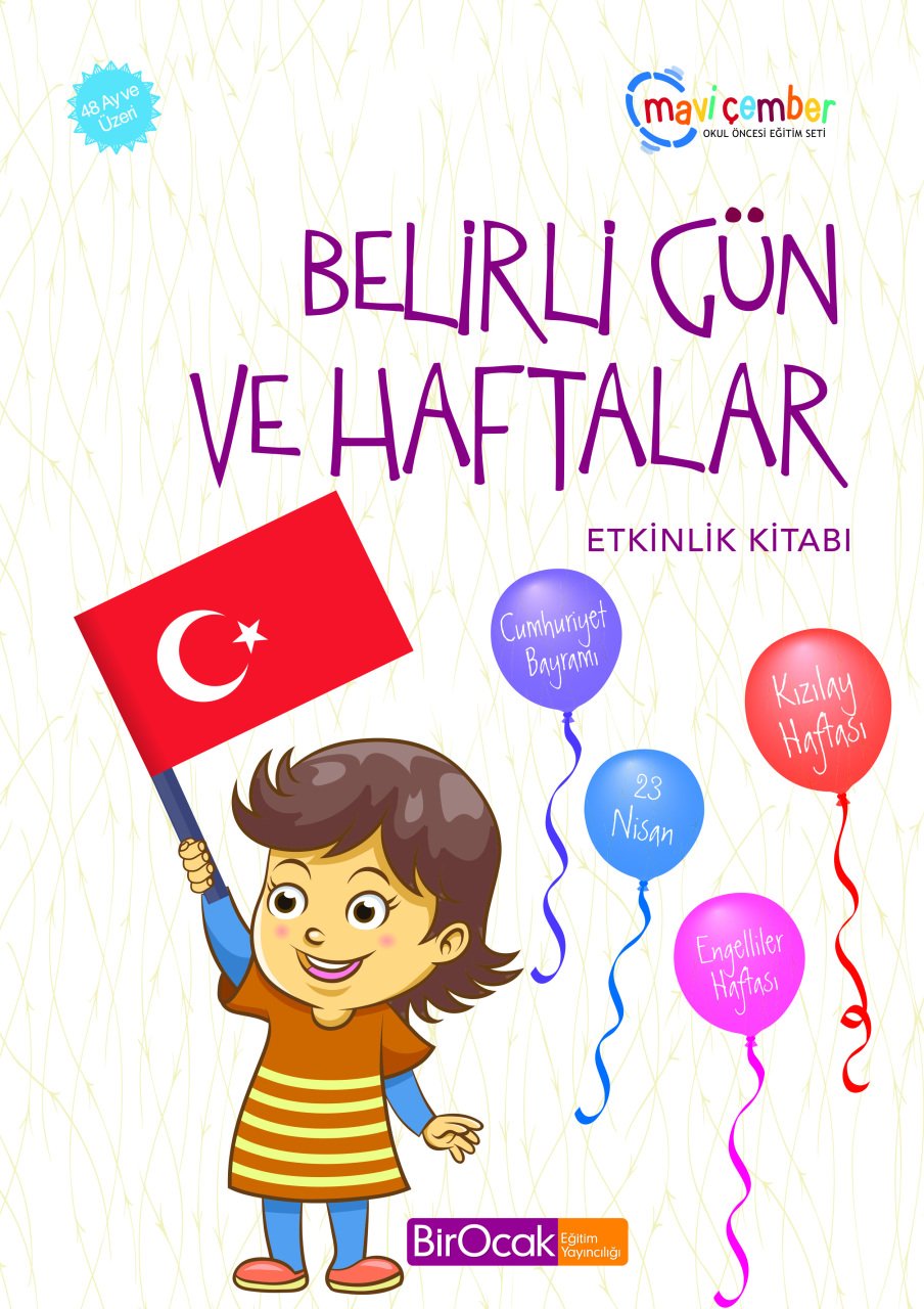 Belirli Gün ve Haftalar Etkinlik Kitabı - Mavi Çember (48 Ay ve Üzeri)