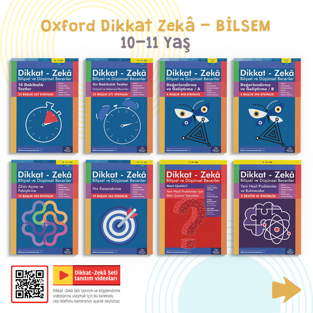 Oxford Dikkat Zeka - Bilsem (10-11 YAŞ)