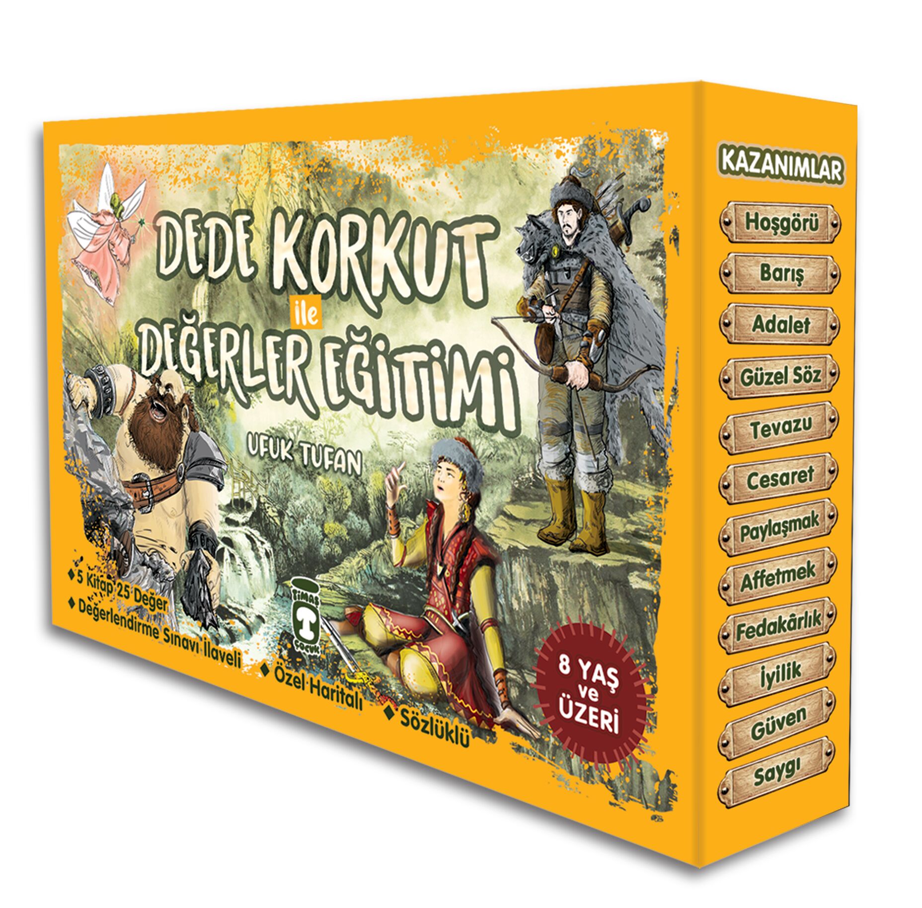 Dede Korkut İle Değerler Eğitimi Set (5 Kitap)