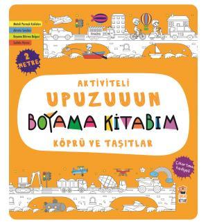 Aktiviteli Upuzuuun Boyama Kitabım - Köprü ve Taşıtlar