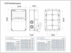 BEMİS KOMBİNASYON V OTOMAT RAYLI 2 KLEMENSLİ