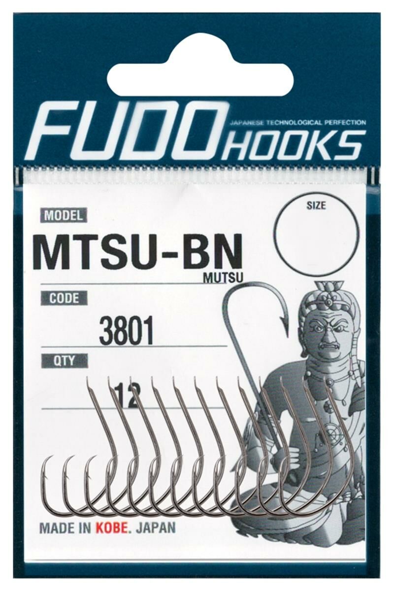 Fudo 3801 MTSU-BN Mutsu Black Nikel Olta İğnesi