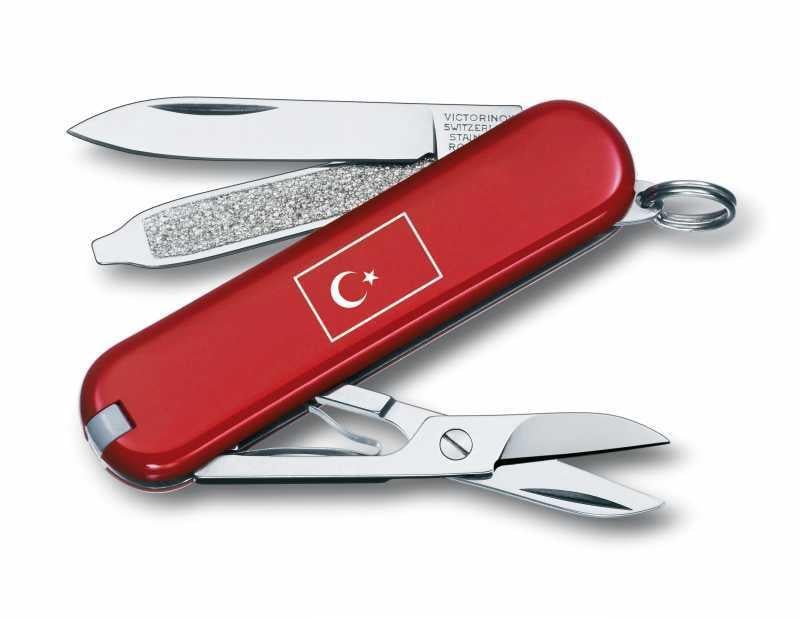 Victorinox 0.6223.01TR Classic Türk Bayraklı Çakı