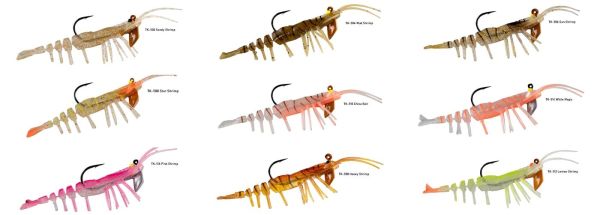 Hanfish Teke Shrimp Karides 75 mm 7 gr Silikon Yem