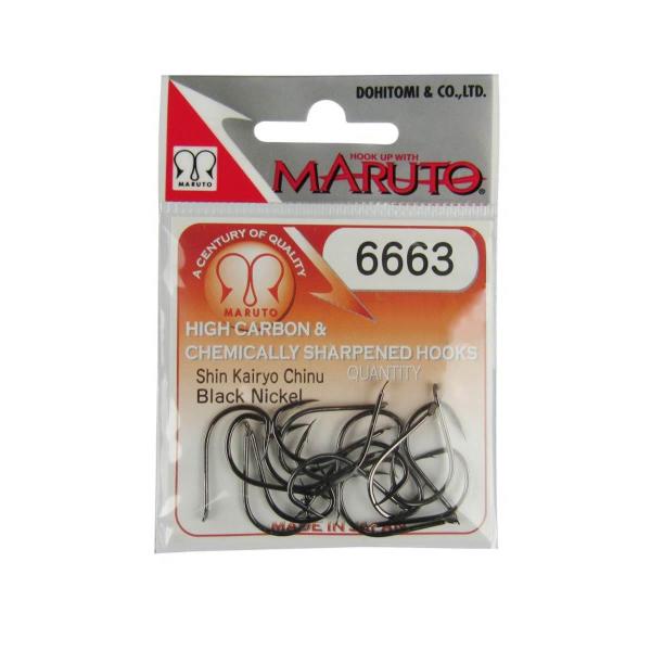 Maruto 6663-BN Shin-Kairyo Black Nikel Olta İğnesi