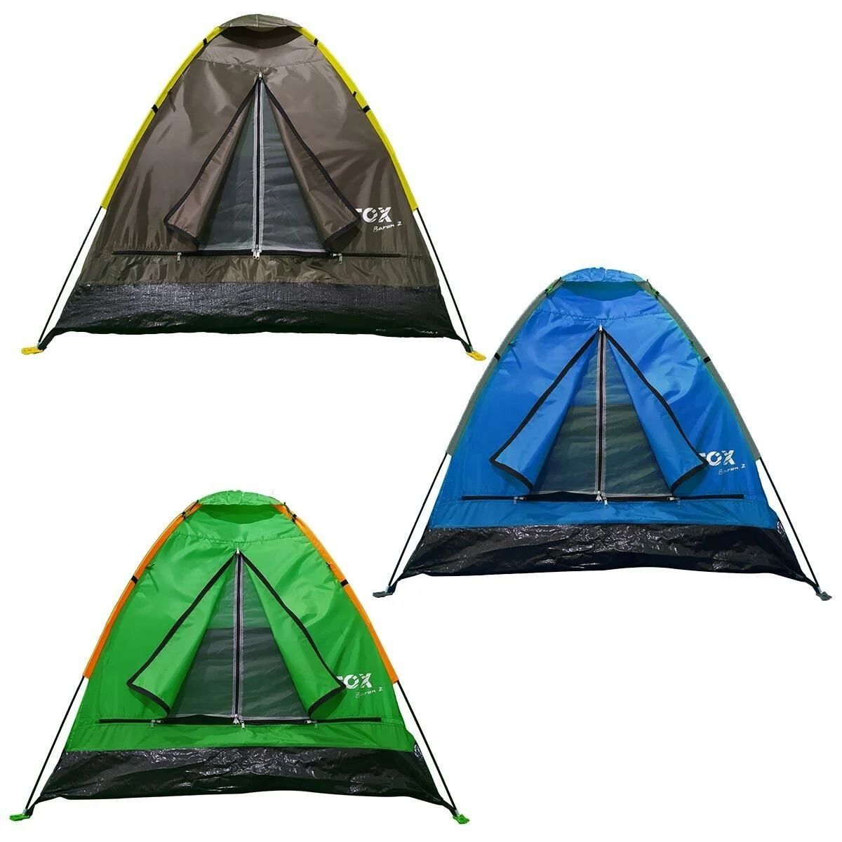 Madfox Barun 3 Kişilik Kamp Çadırı Yeşil