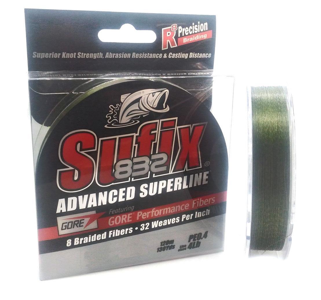 Sufix 832 Advanced Süper Line Gore X8 Low Vis Green Olta Misinası İp 120Mt