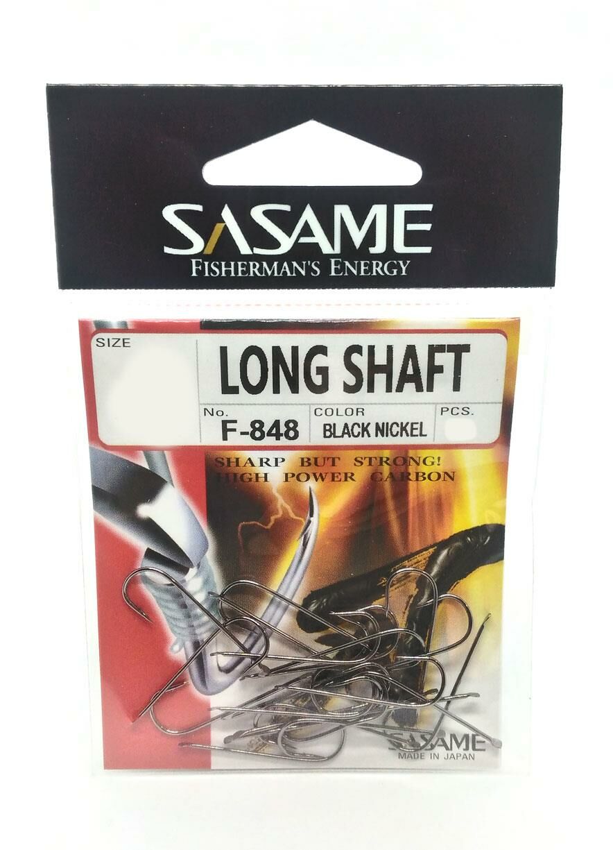 Sasame F-848 Long Shaft Black Nickel Olta İğnesi