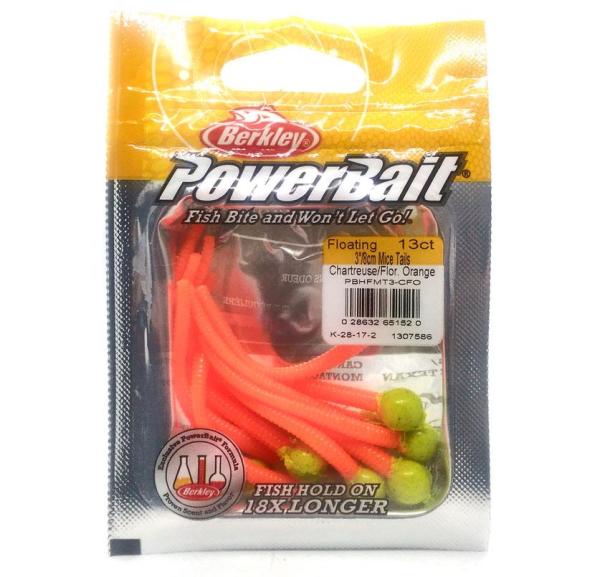 Berkley PowerBait Mice Tails 8Cm 13Ct Floating Fare Kuyruğu