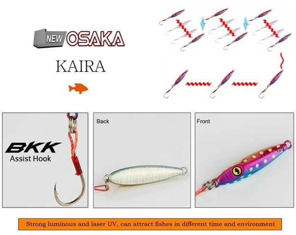 Osaka Kaira Micro Jigging Lure 12 gr Jig Yem