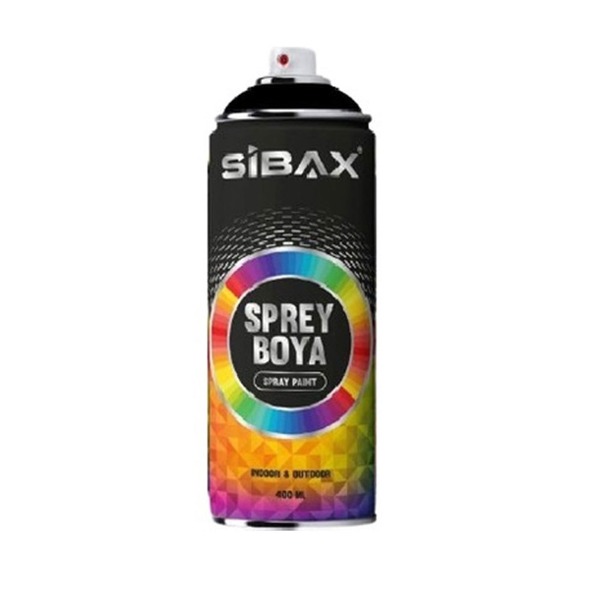 Sibax Sprey Boya Mat Siyah 400ML