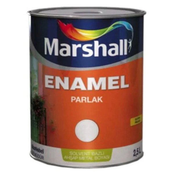 Marshall Enamel Parlak Ahşap-Metal Boyası 0.75lt