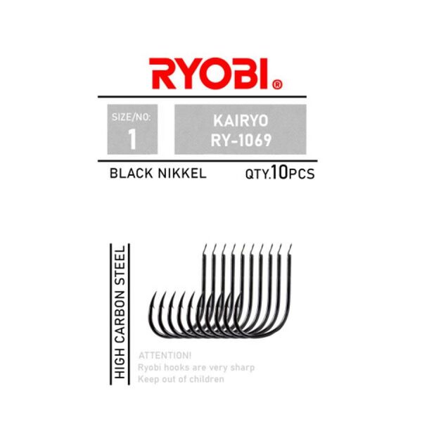 Ryobi Kairyo RY-1069 Black Nickel Olta İğnesi