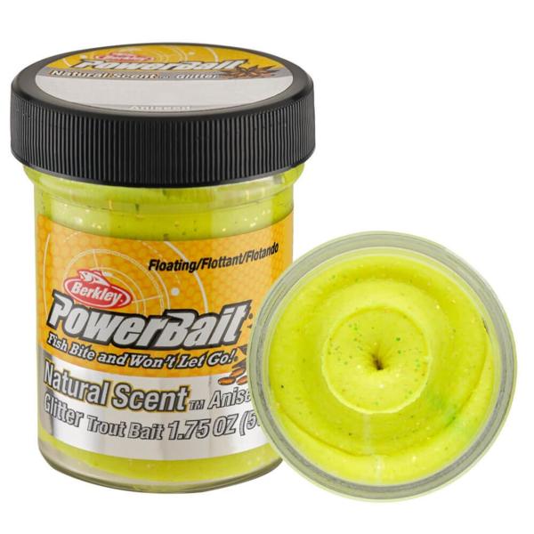 Berkley Powerbait Natural Scent Glitter Trout Bait Aniseed Alabalık Hamuru