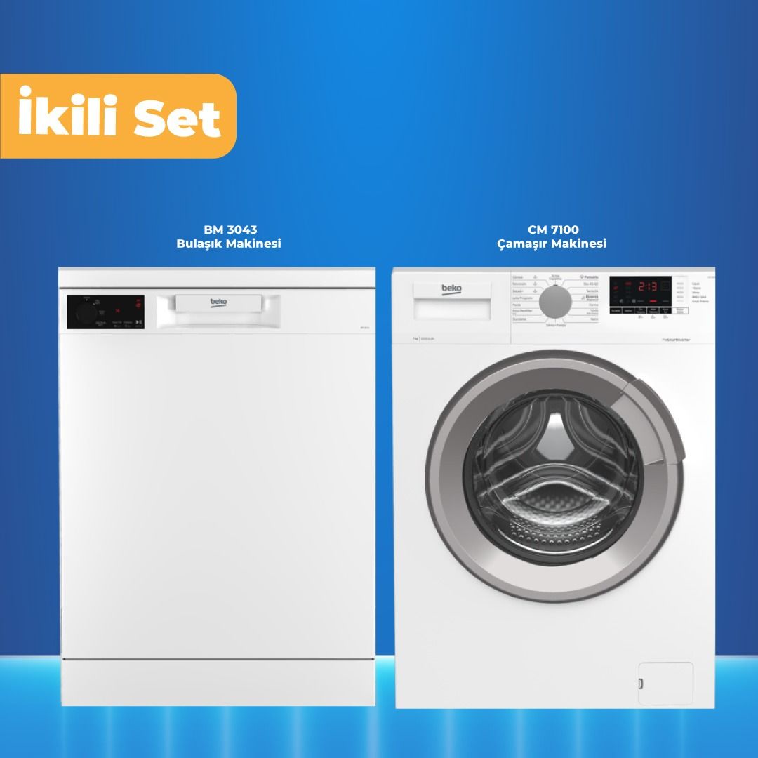 Beko İkili Set - 1 (BM 3043 + CM 7100)