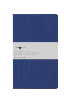 Fabio Ricci Lepidus 13x21cm Kareli Defter Saks Mavisi
