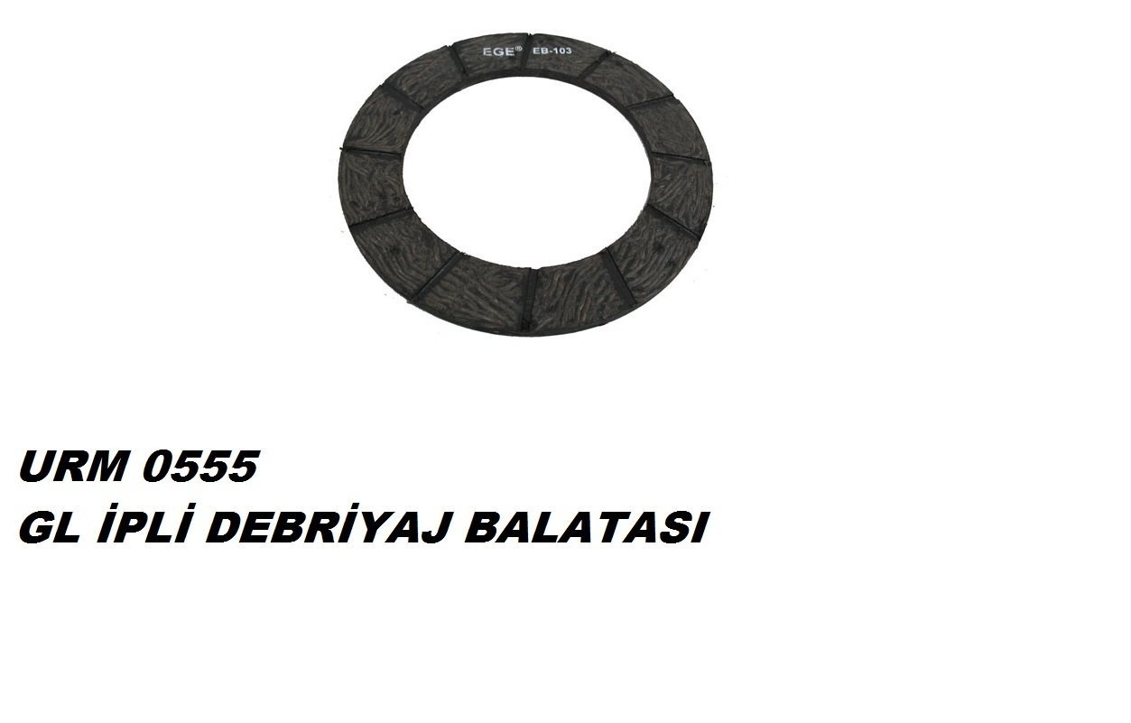 L İpli Debriyaj Balatası Ür.No:0555