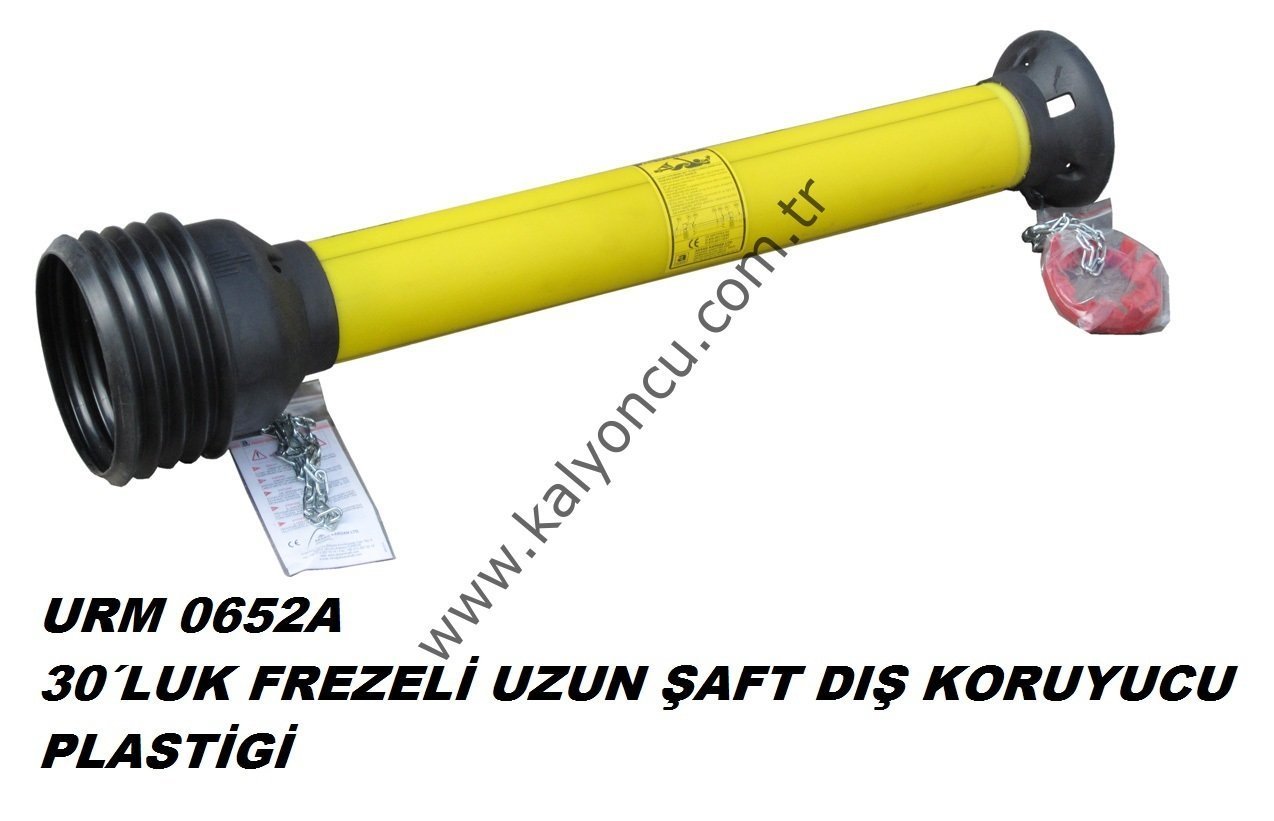 L 30′luk Frezeli Uzun Şaft Dış Koruyucu Plastiği Ür.No:0652A