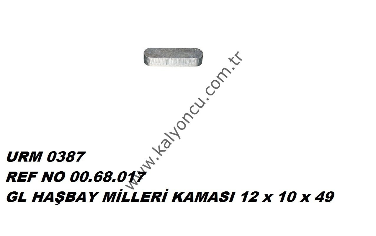 HB MİLLERİ KAMASI 12x10x49 *5190*