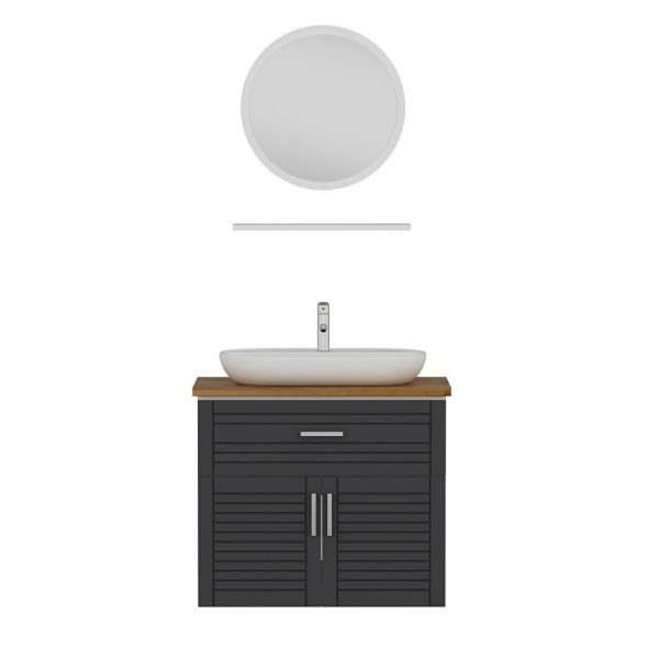 Minar Bathroom Cabinet 100Cm As2K1Ç+1Ya1R+Tzg White