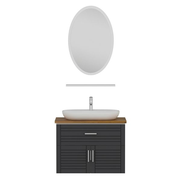 Minar Bathroom Cabinet 100Cm As2K1Ç+1Ea1R+Tzg White