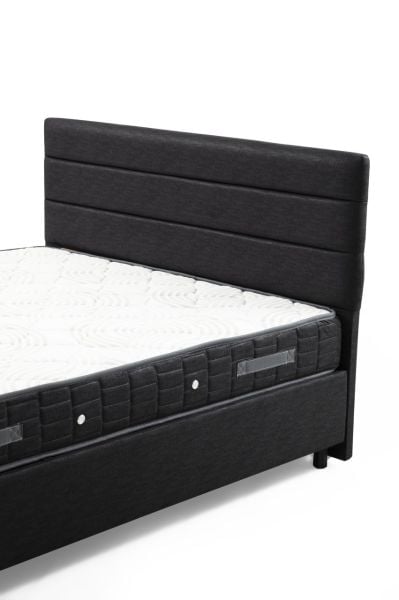 Motya Base Headboard Bedding Set - Anthracite