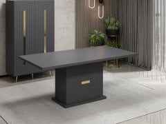 Jose Dining Table-Anthracite Membrane