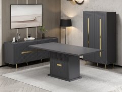 Jose Dining Table-Anthracite Membrane