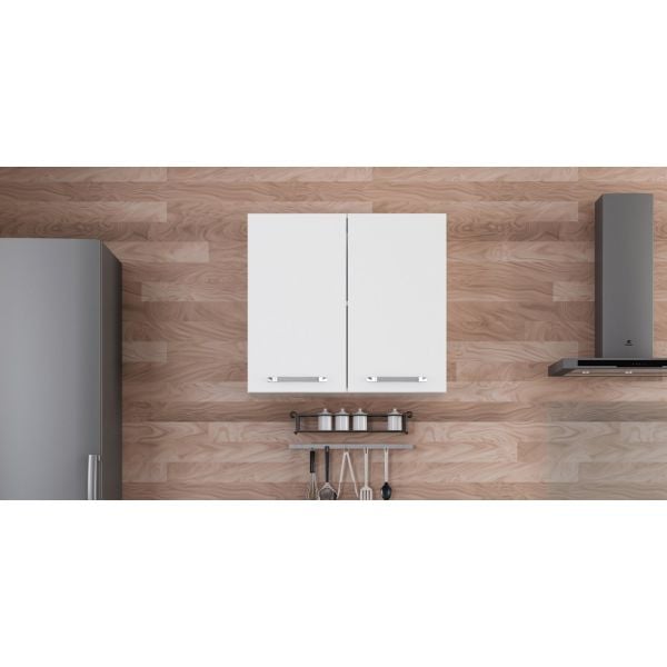 Mina is 80 cm Kitchen Cabinet White 80-B1-Up Module