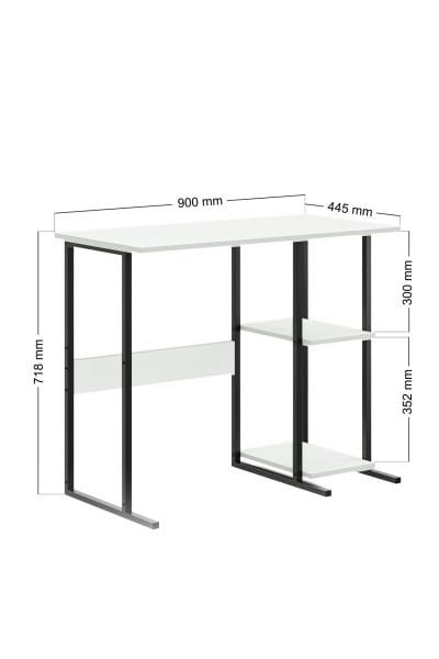 Ceramical Eco Shelf Table - White