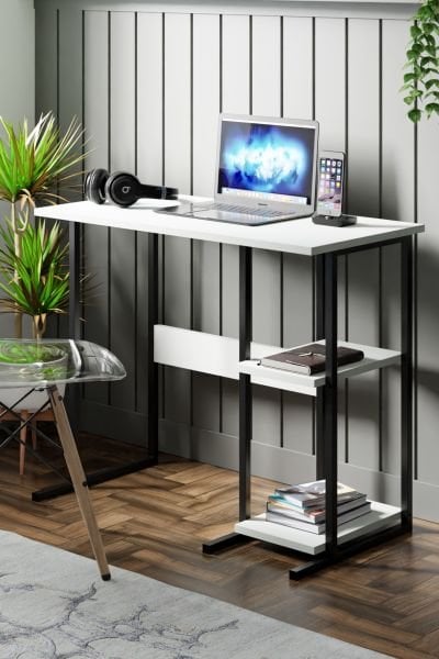 Ceramical Eco Shelf Table - White