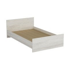 Kale Single Bed Bed 120X200 Antique White