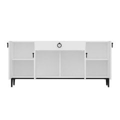 Mina Moon 160 Cm Modern Console - White