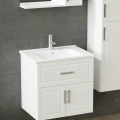 Sanya Bathroom Cabinet 65Cm As2K1Ç+1K1A+Etj+Length White