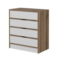 Elina Dresser 4c - Gold/White