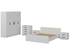 Kale Yatak Odası Set 101 Beyaz