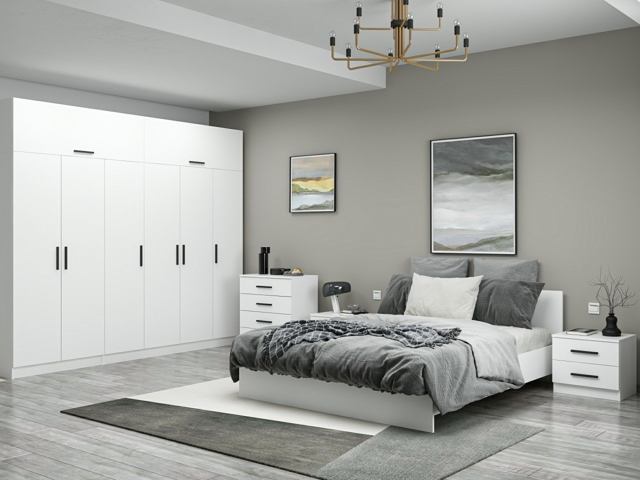 Kale Bedroom Set 109 White