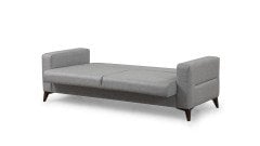 Crystal 3-Seat Sofa Light Gray