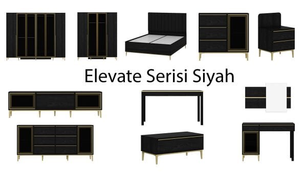 Elevate Kombin Modülü - Siyah