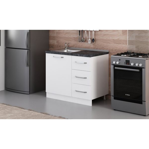 Minar 100 cm W 100-B1-Sub Modular Kitchen Cabinet