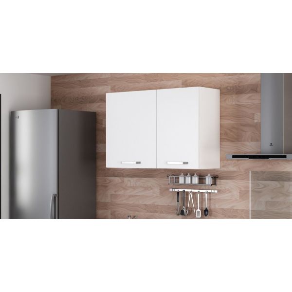 Minar 105 Cm 105-B1-top Modular Kitchen Cabinet White