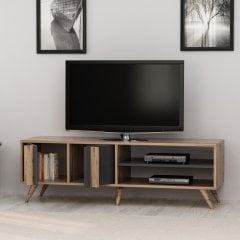 Mina Rill Modern Tv Unit Tv Stand Ciragan / Anthracite