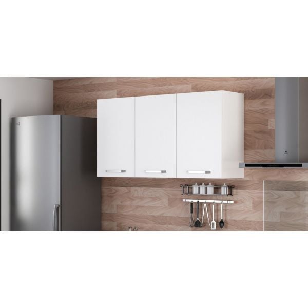 Minar 135 Cm 135-B1-top Modular Kitchen Cabinet White